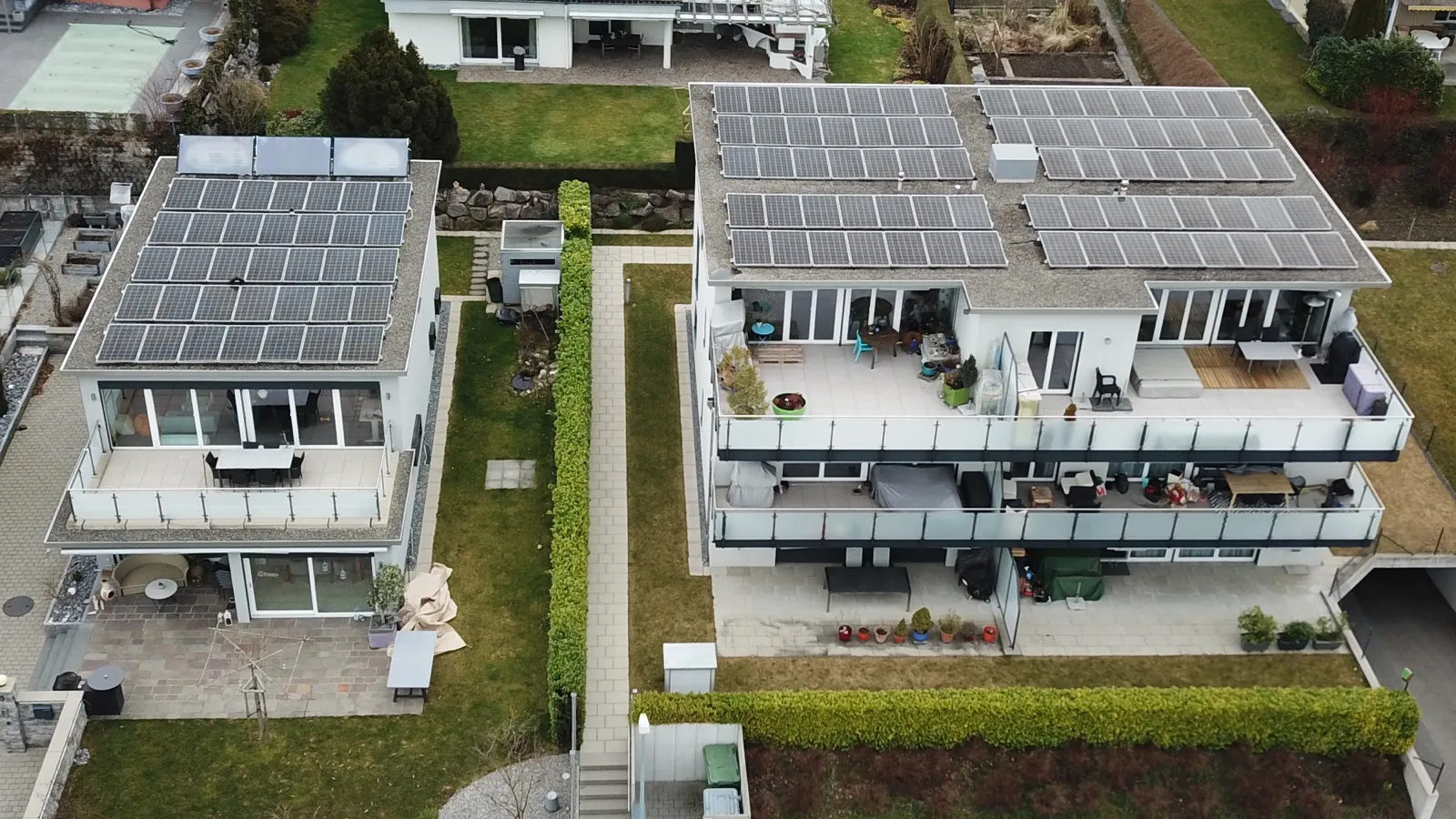 Einfamilien- und Mehrfamilienhaus Gossau ZH - Ansicht 2