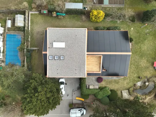 Solaranlage Einfamilienhaus Russikon